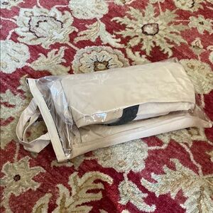 Christmas Tree Bag. Elegant Cream Holiday Decor Set